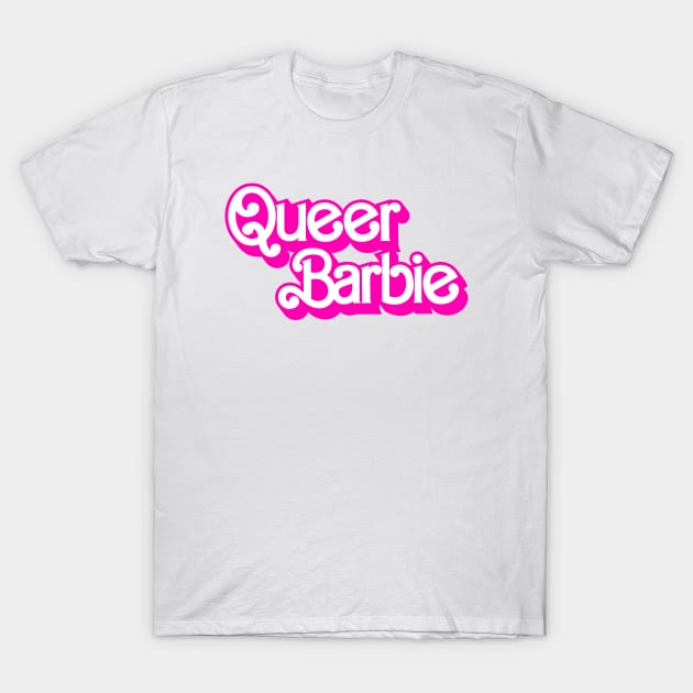 Queer Barbie Logo Barbie The Movie Style T-Shirt by Sparkle Star Store